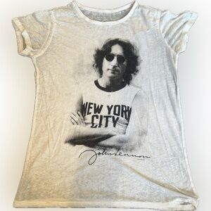 John Lennon NYC Graphic T-Shirt | S